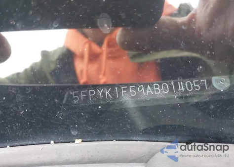 2010 Honda Ridgeline Rtl z USA, uszkodzony, nr VIN 5FPYK1F59AB014057